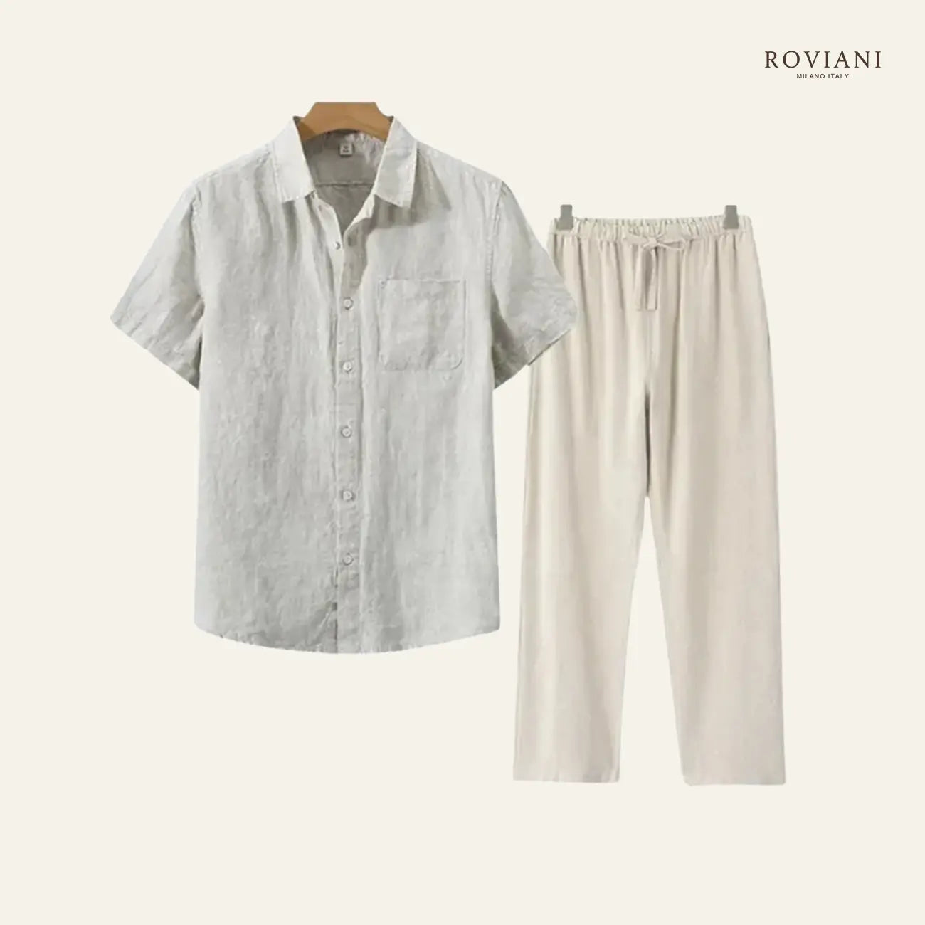 Set Sociale in Lino da Uomo®