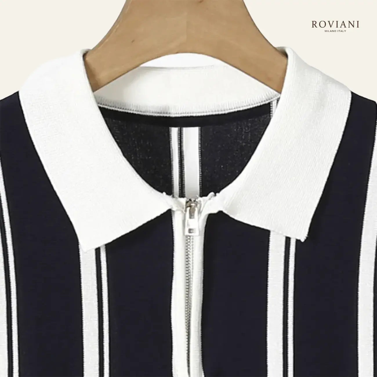Polo in Maglia Modena Half-Zip®