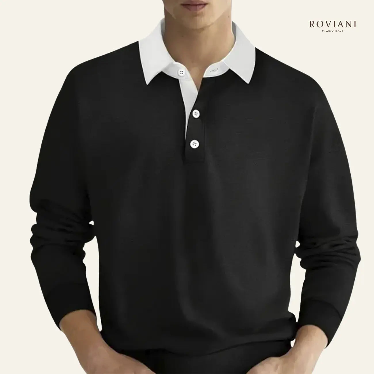 Maglia Waffle a Maniche Lunghe da Uomo®